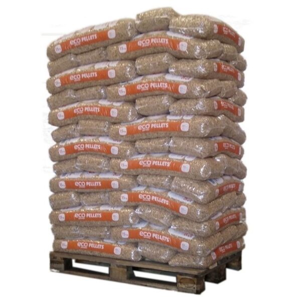 Granulés de Bois ECOPOWER qualité Premium-Palette de 78 sacs de 15 kg