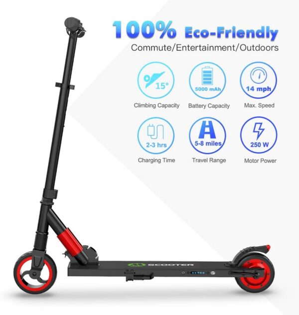 MEGAWHEELS S1 M Electric Scooter 250W - Image 2