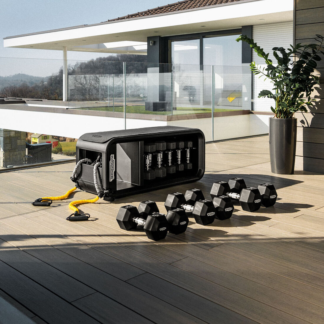 Technogym Bench + Extra Weights