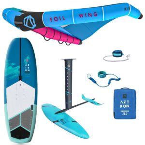 Prancha de carbono Aztron Falcon 6'6 + foil + asa – Pacote completo de wingsurf